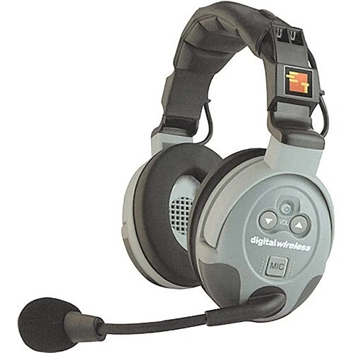 Eartec COMSTAR Double Ear Full Duplex Up to 800 Yard Range Wireless Headset