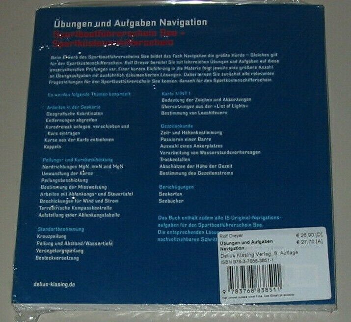 Thumbnail - Übungen Aufgaben Navigation Sportboot Führerschein Sportküsten