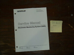 CAT Caterpillar D4H Series II 2 Tractor EMS Monitoring Service Repair