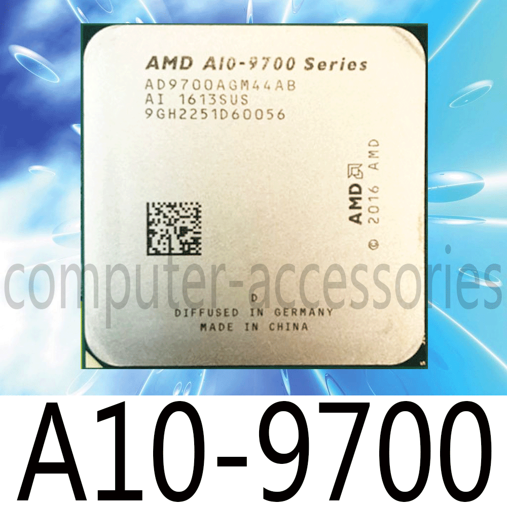 Amd A8 9600 A10 9700 Graphics AMD A10-9700 4-Core Socket AM4 2M