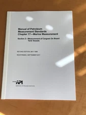 API MPMS CHAPTER 17.2 