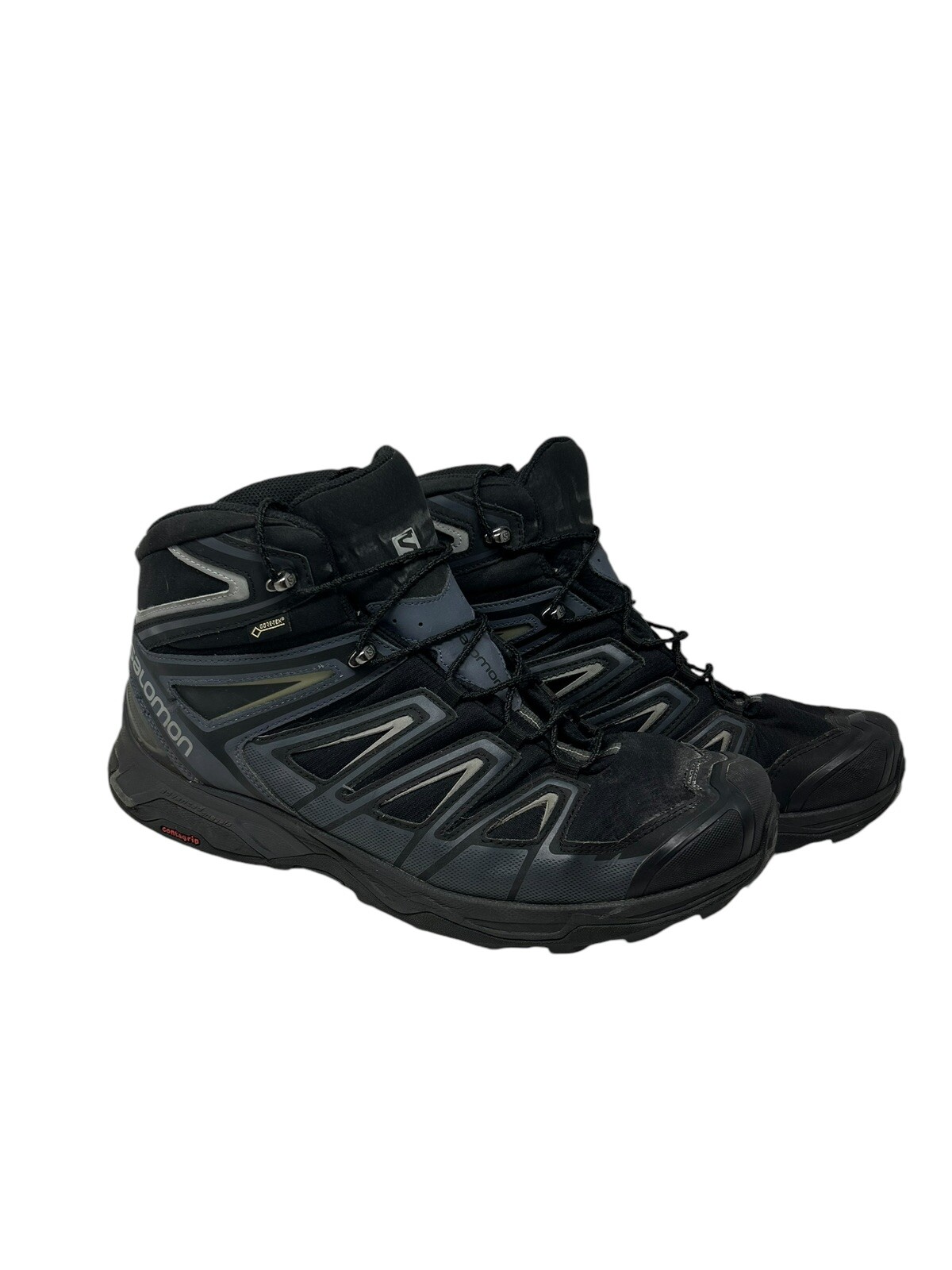 Scarpa da trekking Salomon uomo X Ultra 3 Mid GTX nera Gore Tex taglia 14