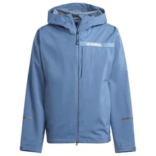 Adidas Terrex Multi Rain.RDY 2.5-Layer Men's Rain Jacket (XLarge, Wonder Steel)