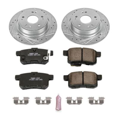 Power Stop For 11-14 Acura TSX Rear Z23 Evolution Sport Brake Kit