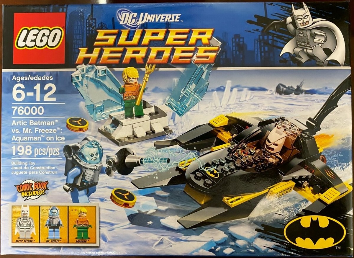 LEGO DC Superheroes- Rare - Box Typo Artic - Arctic Batman 76000