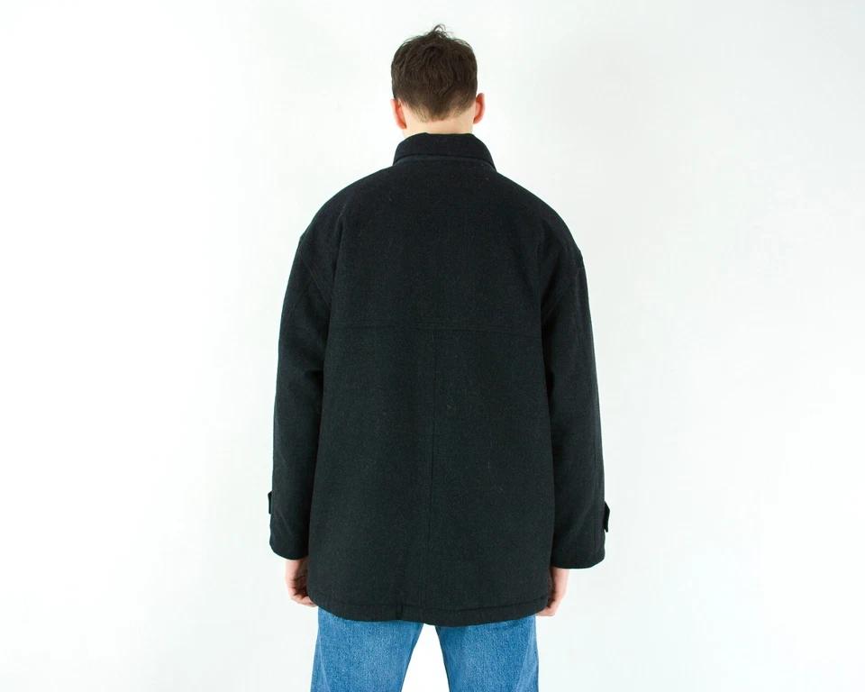 Sympatex Toscanne Loden Toni Sport Hommes M Veste Laine 50 Ue 25 Manteau Vintage - Photo 4/4