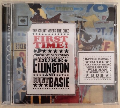 Duke Ellington And Count Basie: First Time! The Count Meets The Duke, cd, BRAND
