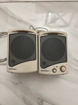 Vintage PC Boxen Paar REVEAL