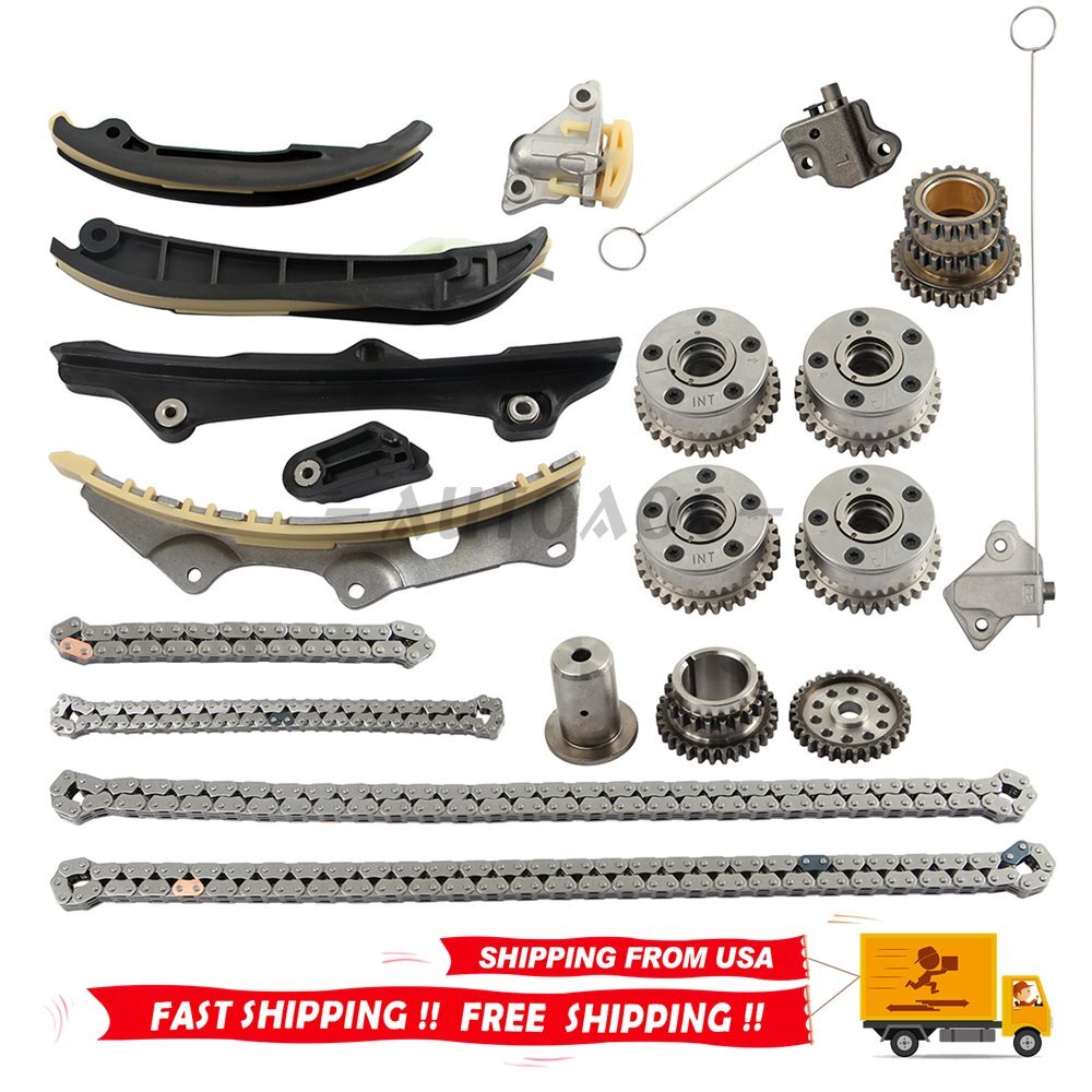 Timing Chain Kit Camshaft Phaser for Maserati Quattroporte S Ghibli S Q4 Levante