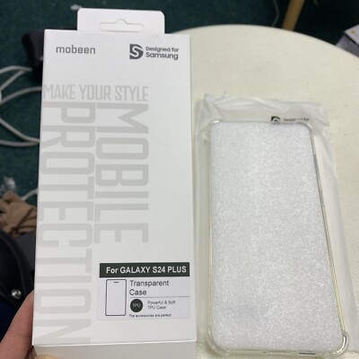 Samsung by Mobeen S24+ Clear Case, Designed for Samsung Transparent