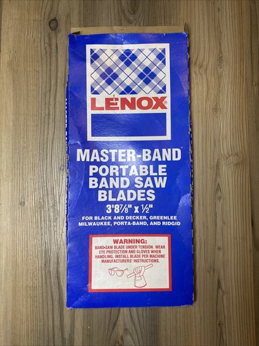 NOS Lenox Portable Band Saw Blade (3 Blades) 44-7/8