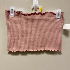 Bozzolo Tube Top Dusty Pink Sz M/L NWT