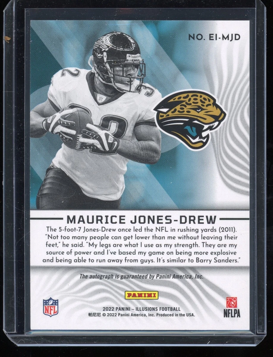 Maurice Jones Drew 2022 Panini Illusions Elusive Ink Auto /50 JAGUARS | eBay