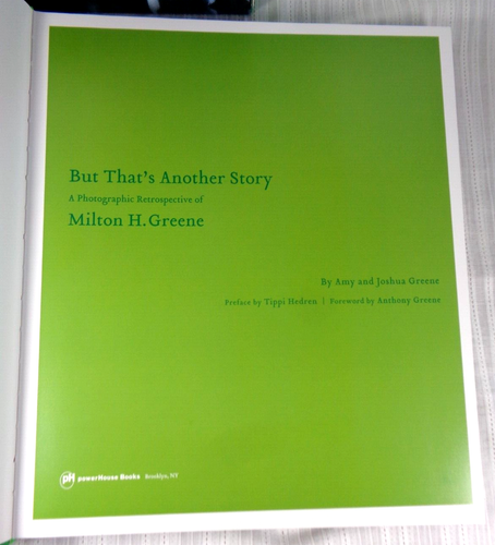 But That's Another Story A Photographic Retrospective of Milton H Greene SIGNED! - Foto 7 di 10