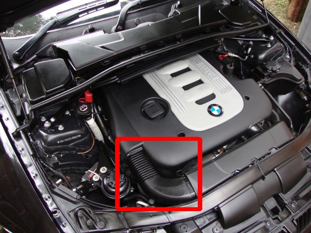 BMW GENUINE 3 E90 E91 E92 E93 325d 330d ENGINE AIR INTAKE HOSE 