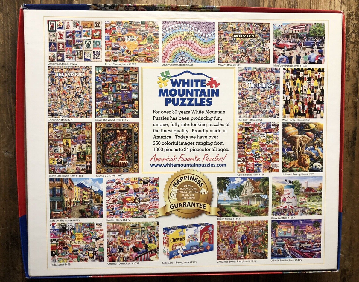 White Mountain Puzzles The 2010s, 1000 Teile Puzzle – 61x76 Cm, Made In USA
