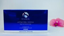Is Clinical Active Peel System Step 1 & 2 Treatment Pads 15 Treatments sets 2.9m