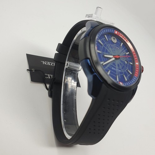 Citizen Marvel Spiderman Blau und Rot Uhr - Bild 2 von 3