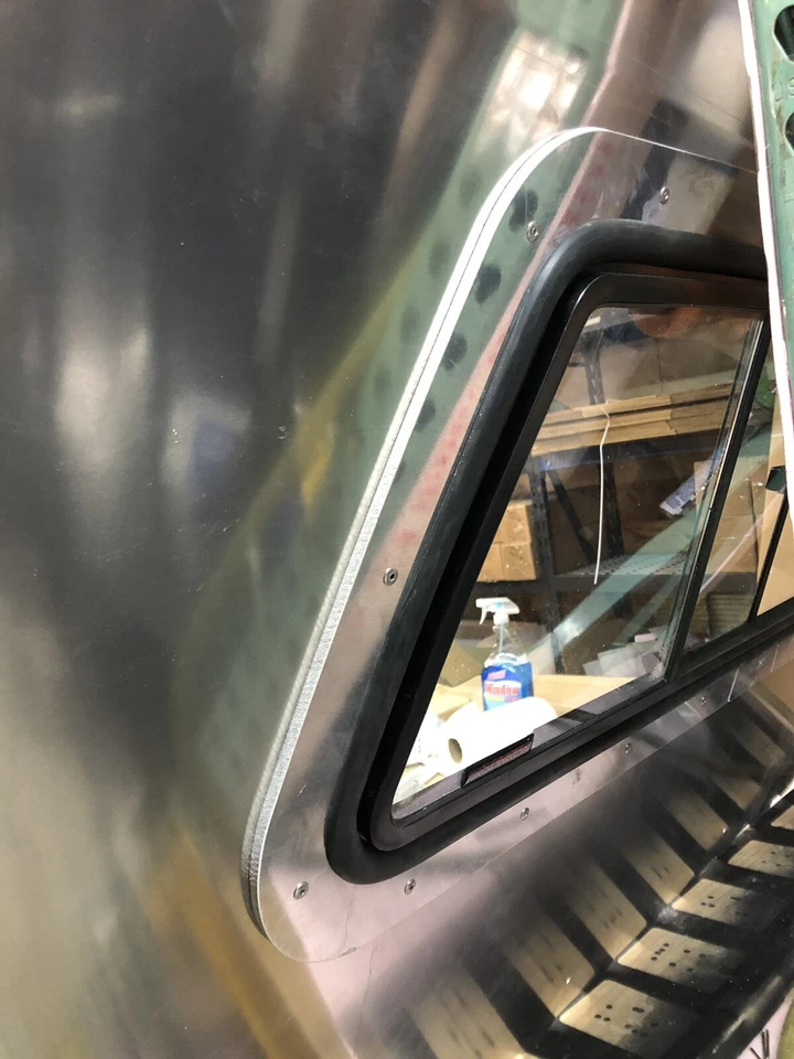 MILITARY HUMVEE 4-Man Rear ALUMINUM iron Curtain + Sliding Window M998 - Image 4 of 4