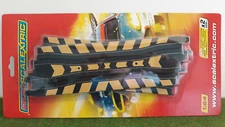 lot 2 RIGHT CHICANE 229mm STRAIGHT CHICANE 1/64 MICRO SCALEXTRIC G100 circuit