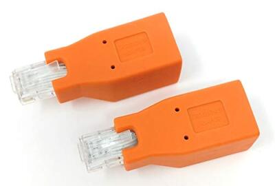 RiteAV Cat6 Crossover Adapter (2 Pack)