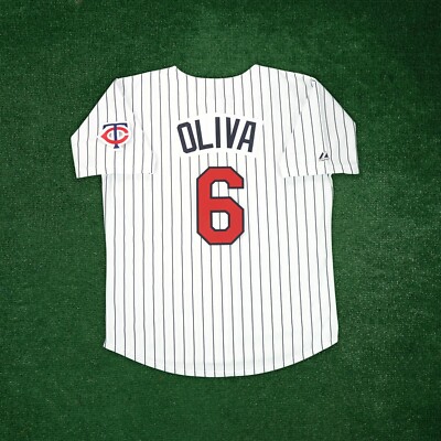 Tony Oliva Minnesota Twins Cooperstown Men's Home Throwback Jersey w/ Patch