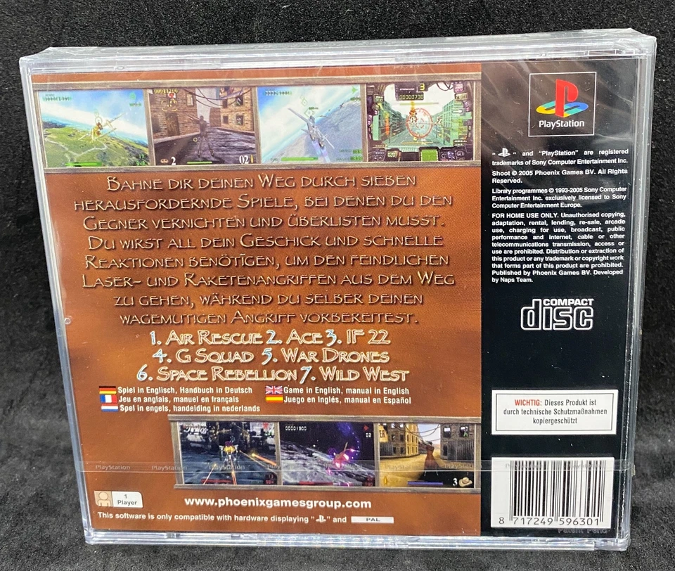 Shoot Pal PlayStation 1 PS1 New Sealed - Image 2 of 4