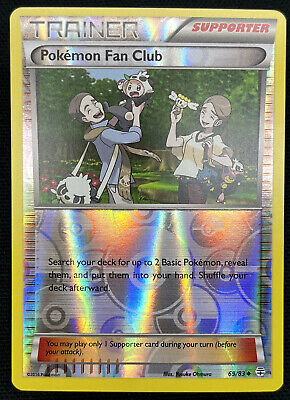 POKEMON TCG: XY GENERATIONS POKEMON FAN CLUB 69/83 UNCOMMON REVERSE