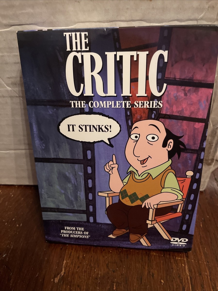 The Critic~Complete TV Series DVD 3 Disc Set~2004 -cartoon