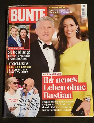 Bunte 19 - 2025 - Ana Ivanovic - Mark Keller - Bettina Wulff - Hendrik Wüst- Neu