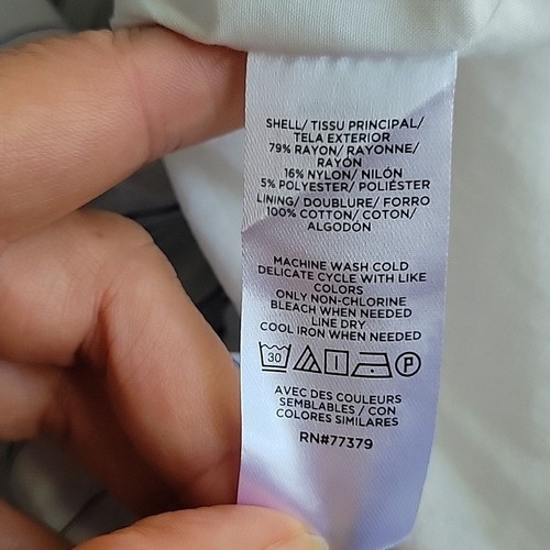 Ann Taylor Tiered Flare Dress Size 12 - Picture 7 of 11