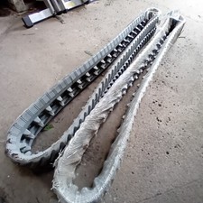 Hinowa 17.75 Aerial Platform Rubber Tracks Pair - Brand New - White Non Marking