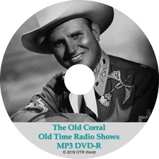 The Old Corral Old Time Radio Shows OTR OTRS 12 Episodes MP3 CD-R