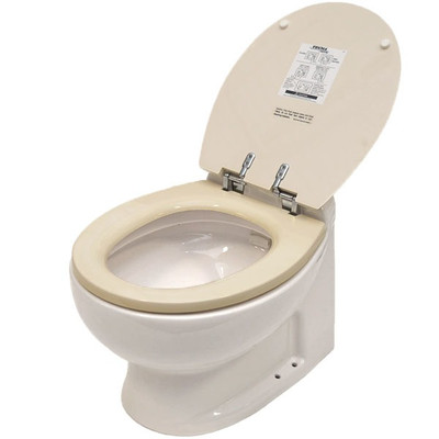 Tecma Boat Silence Plus Toilet 114714-09 | Bone With Panel