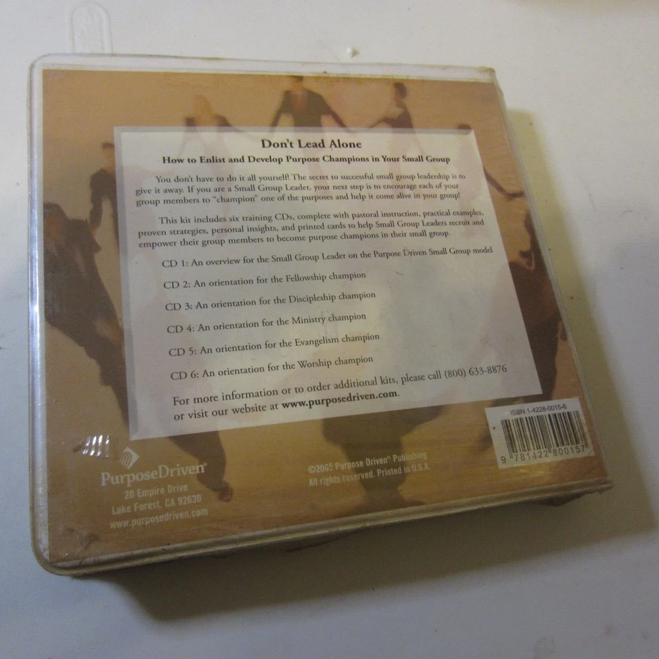 Dont Lead Alone By Pastor Steve And Pastor Lance Witt NEW SEALED - Image 2 of 2