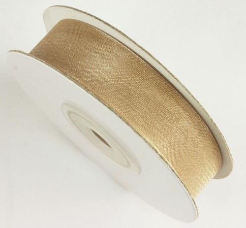 5/8" Organza Sheer Plain Ribbon 25 yards each roll 100% nylon - Picture 6 of 36