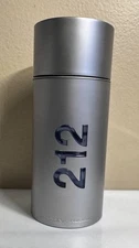 212 by Carolina Herrera 3.4 oz EDT Cologne for Men Brand New Tester with Cap
