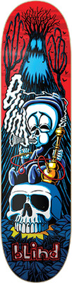 Blind Reaper Classic Alice In Wonderland Hookah 8.5 Skateboard Deck