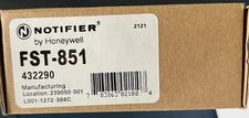 Fire Alarm Notifier FST-851 Heat Detector New Free Shipping