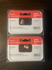 LOT-2 Packs of 5 #220930 Plasma 45A Consumable Nozzles (10 Total)