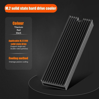 #ad Aluminum Heatsink M.2 SSD Cooler NVMe 2280 with Thermal Pad for PS5 amp; PC $18.49