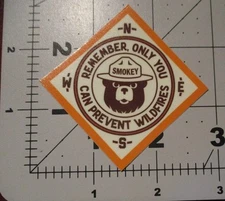 SMOKEY THE BEAR great pnw design #4 STICKER decal water bottle laptop T