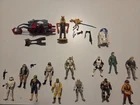 star wars 1997 kenner figures loose lot 12 figures + extras.