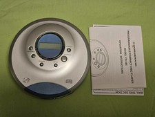 Durabrand CD-565 Portable CD Player MFG February 2004 Purple Gray New no Package