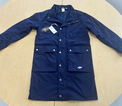 PUMA X NANAMICA WOVEN COAT CORDURA NAVY MENS M NWT   MSRP $400.00