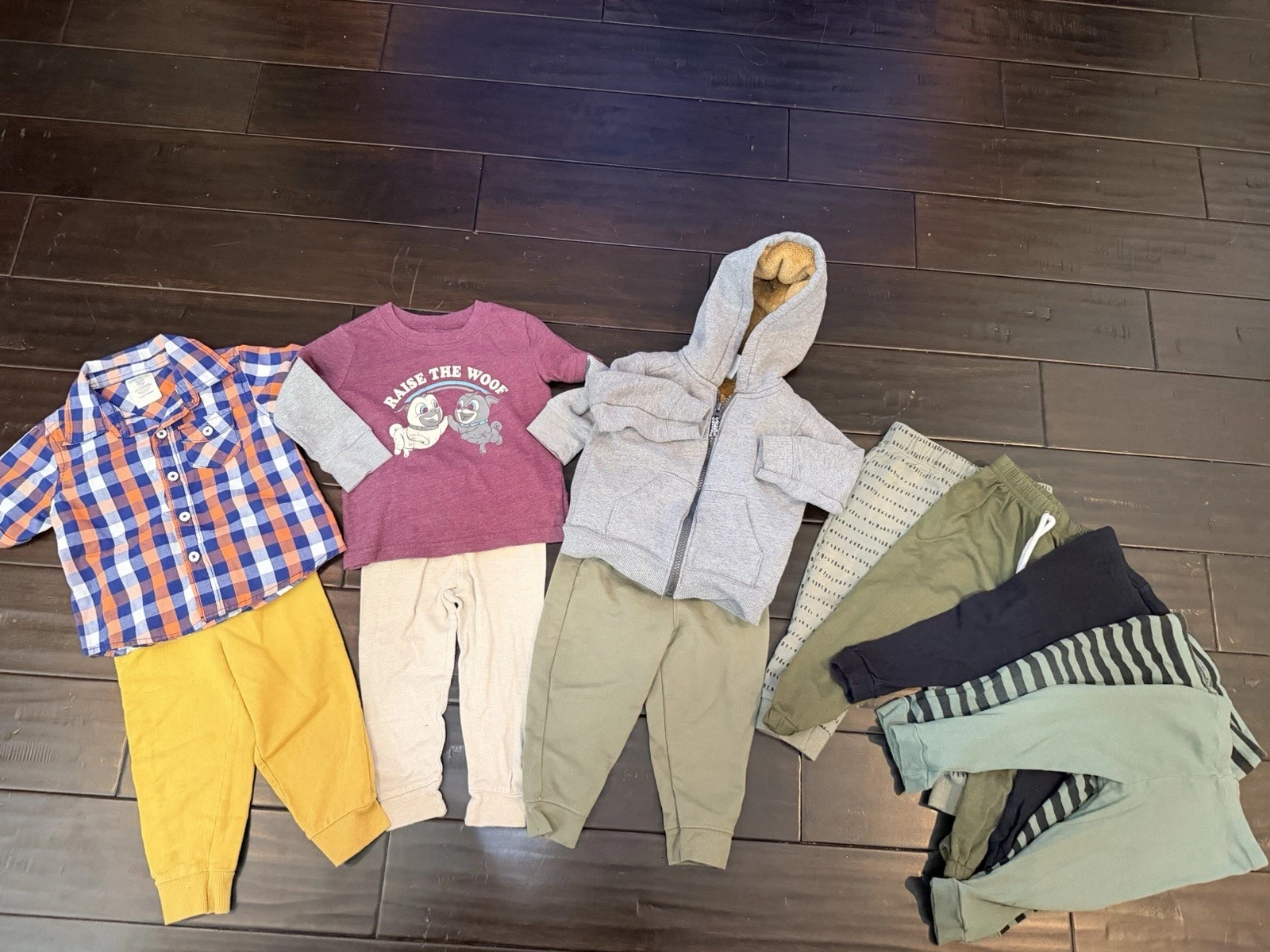 Lot of 11 Winter piece Boy Toddler Clothes Size 18 Months