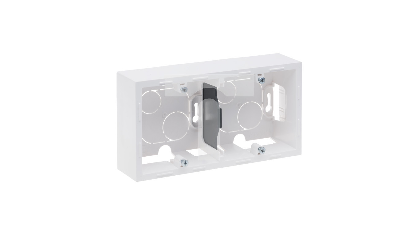SUNO Double surface-mounted box white 721195