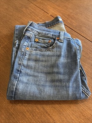 Levi's 724 Women High Rise Straight  Blue Jeans size 26x32