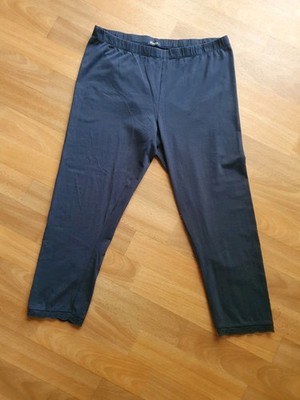 Damenleggings, Gr. L, Capri, dunkelblau
