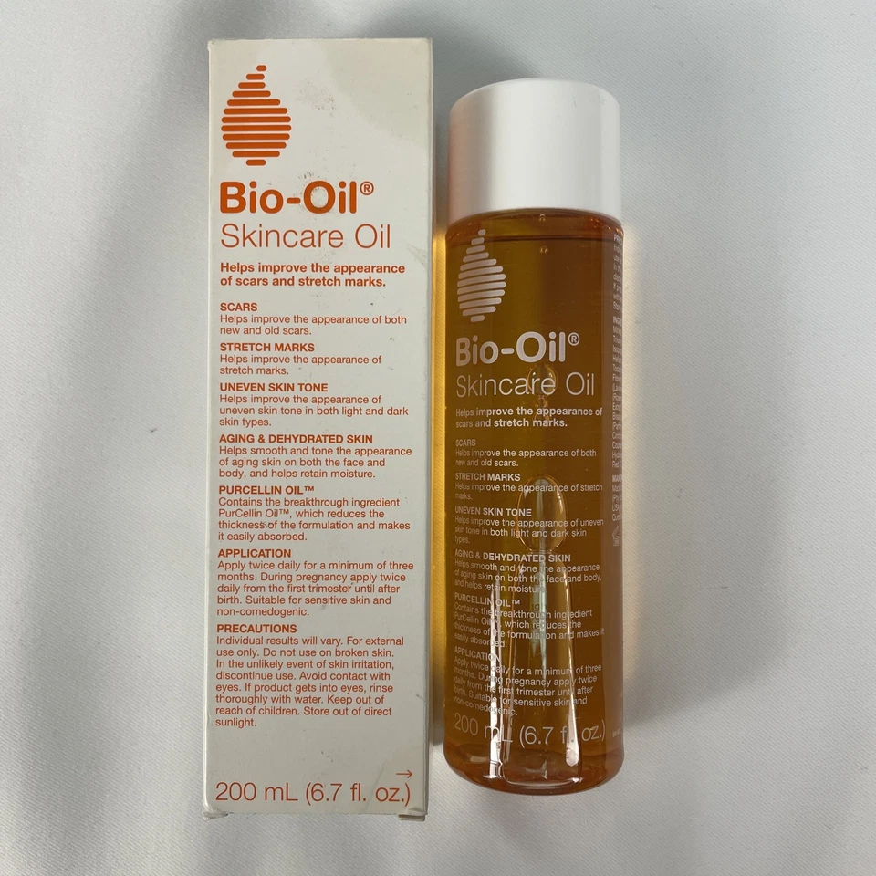 Aceite para el cuidado de la piel Bio-Oil 6,7 fl oz estrías cicatrices nuevo en caja Foto 3 de 4